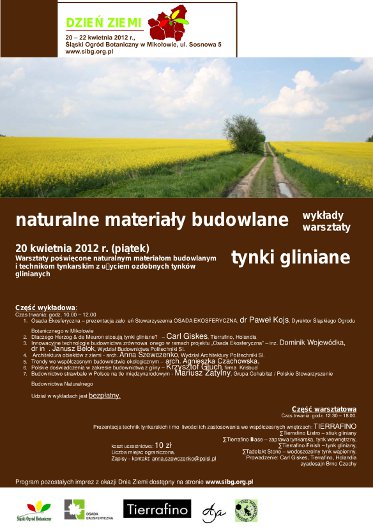 DZIEŃ ZIEMI 2012 - 20 - 22 kwietnia 2012 r. Śląski Ogród Botaniczny w Mikołowie